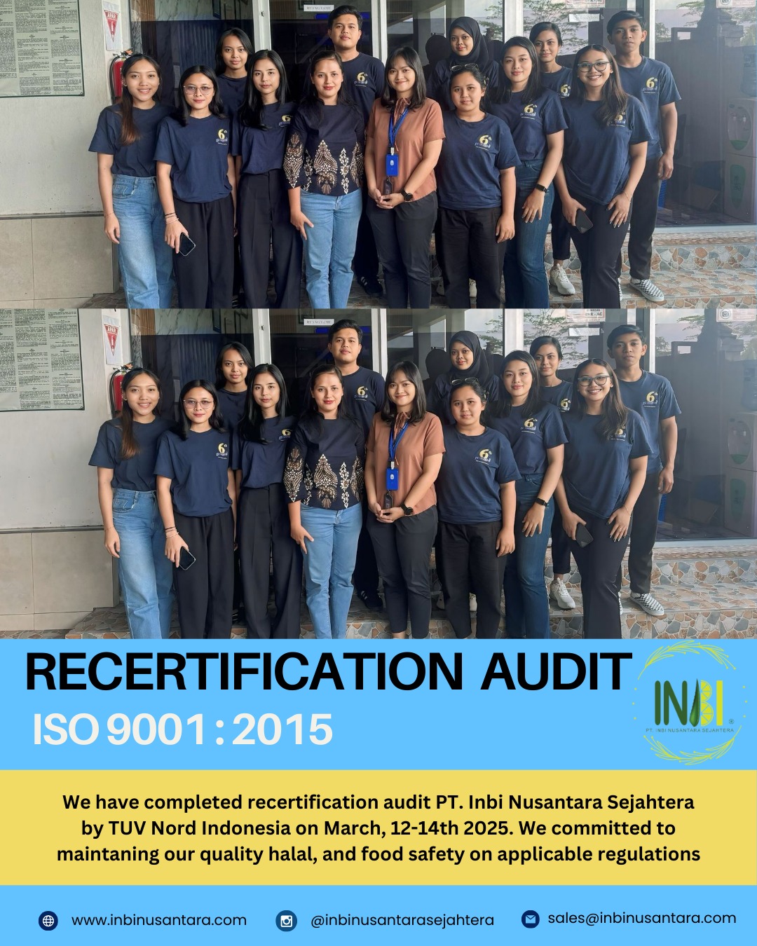 Recertification Audit ISO 9001:2015